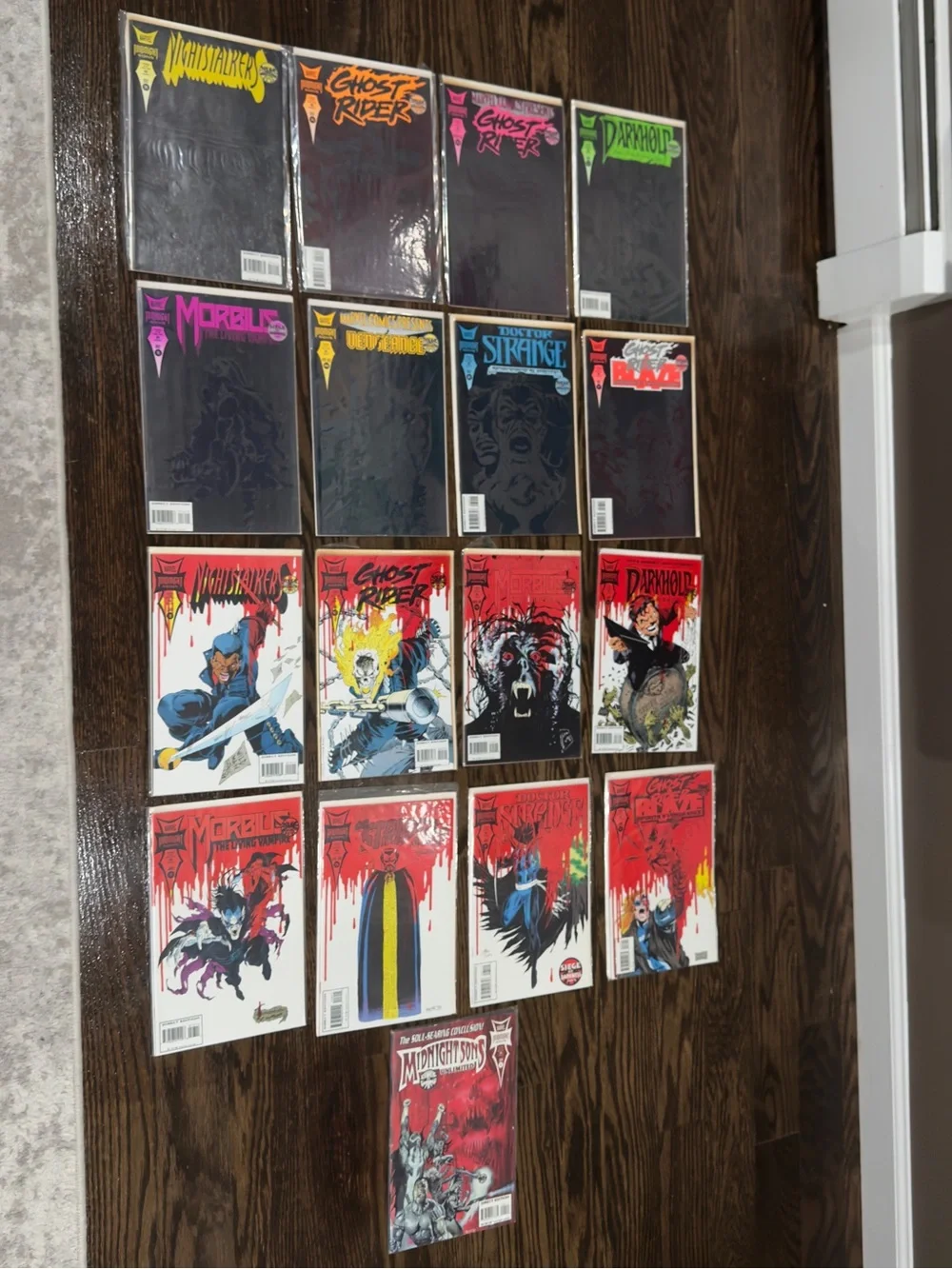 Marvel Seige of Darkness parts 1-17 comic book set 1993 Ghost Rider